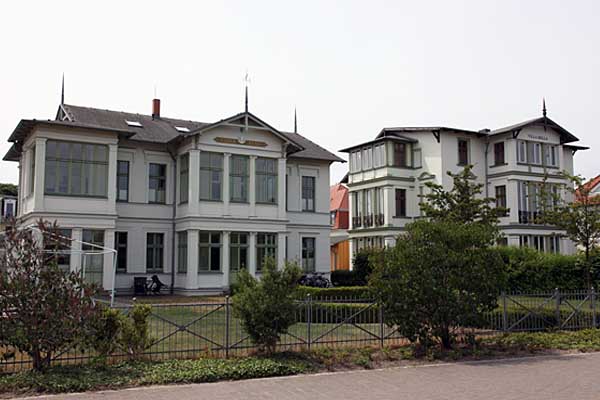 Ahlbeck - Villen an der Strandpromenade