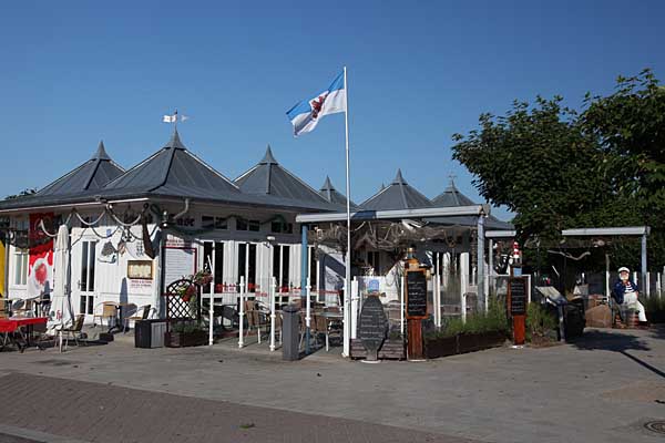 Ahlbeck - Gastronomie an der Strandpromenade