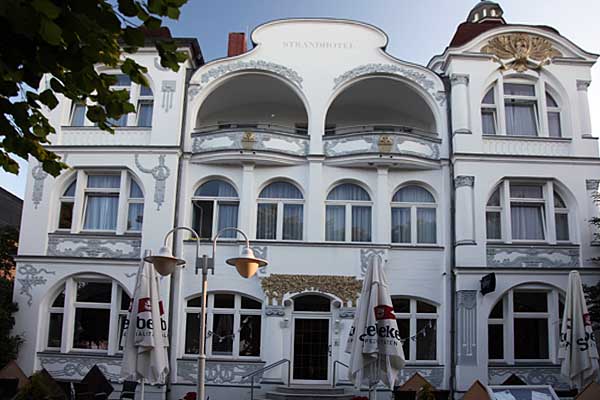 Ahlbeck - Villen an der Strandpromenade