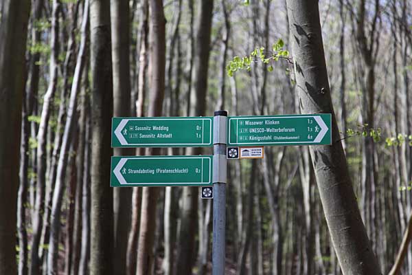 Hochuferweg bei Sassnitz